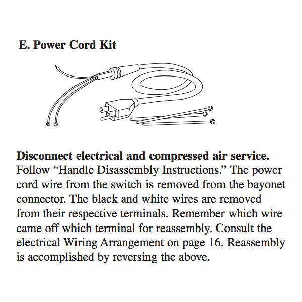 3M 9207 PG II Power Cord Repair Kit - Image 2