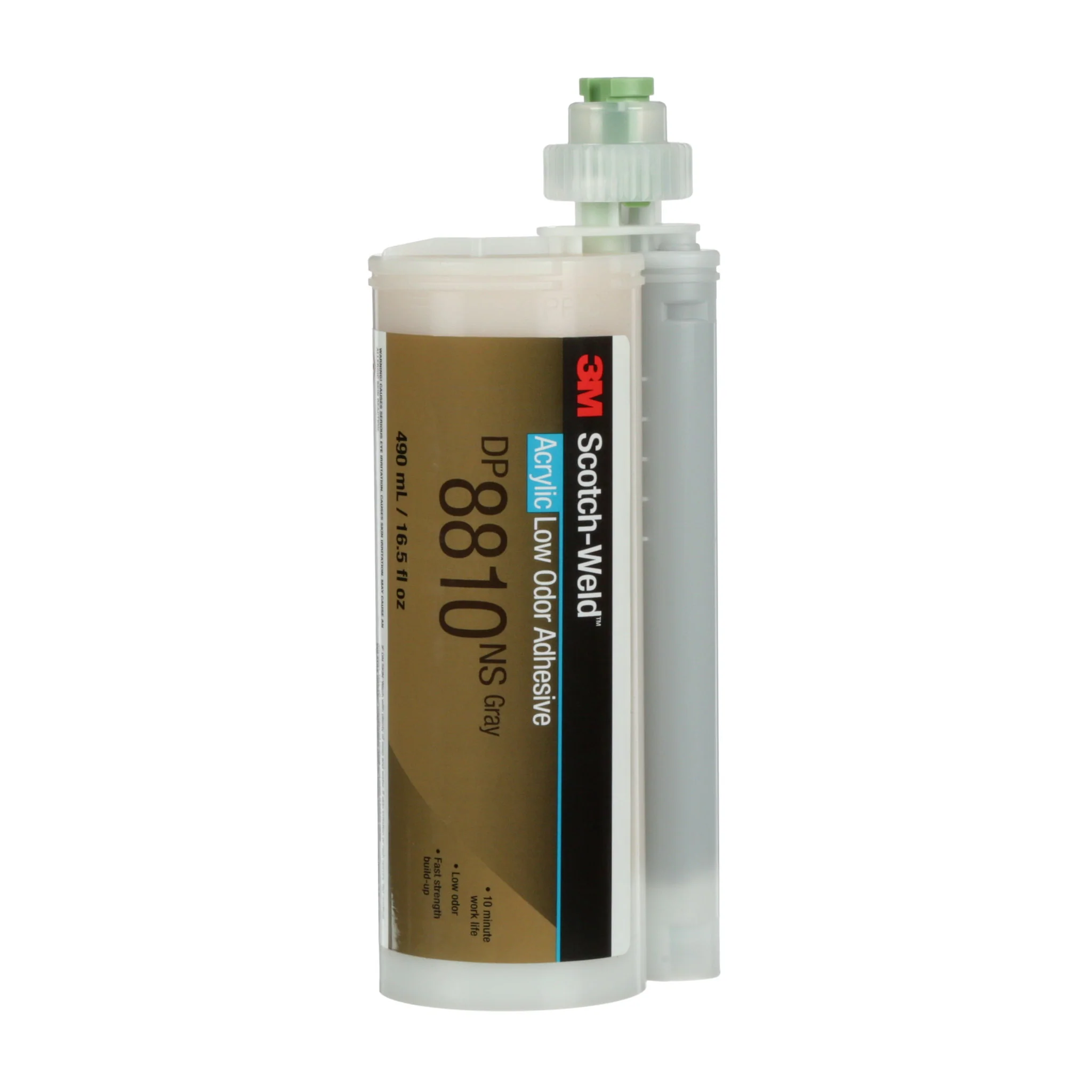3M Scotch-Weld DP8810NS Gray Low Odor Structural Acrylic Adhesive - Image 2
