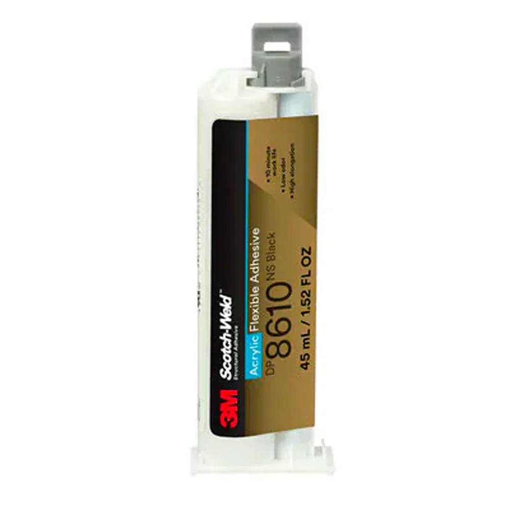 3M Scotch-Weld DP8610NS Black Flexible Acrylic Adhesive