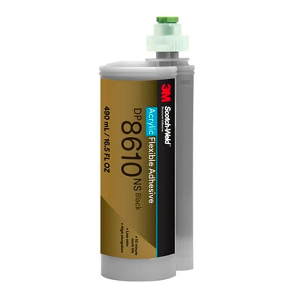 3M Scotch-Weld DP8610NS Black Flexible Acrylic Adhesive - Image 2