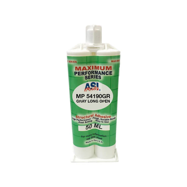 ASI MP 54190GR Gray Long Work Life Epoxy Adhesive