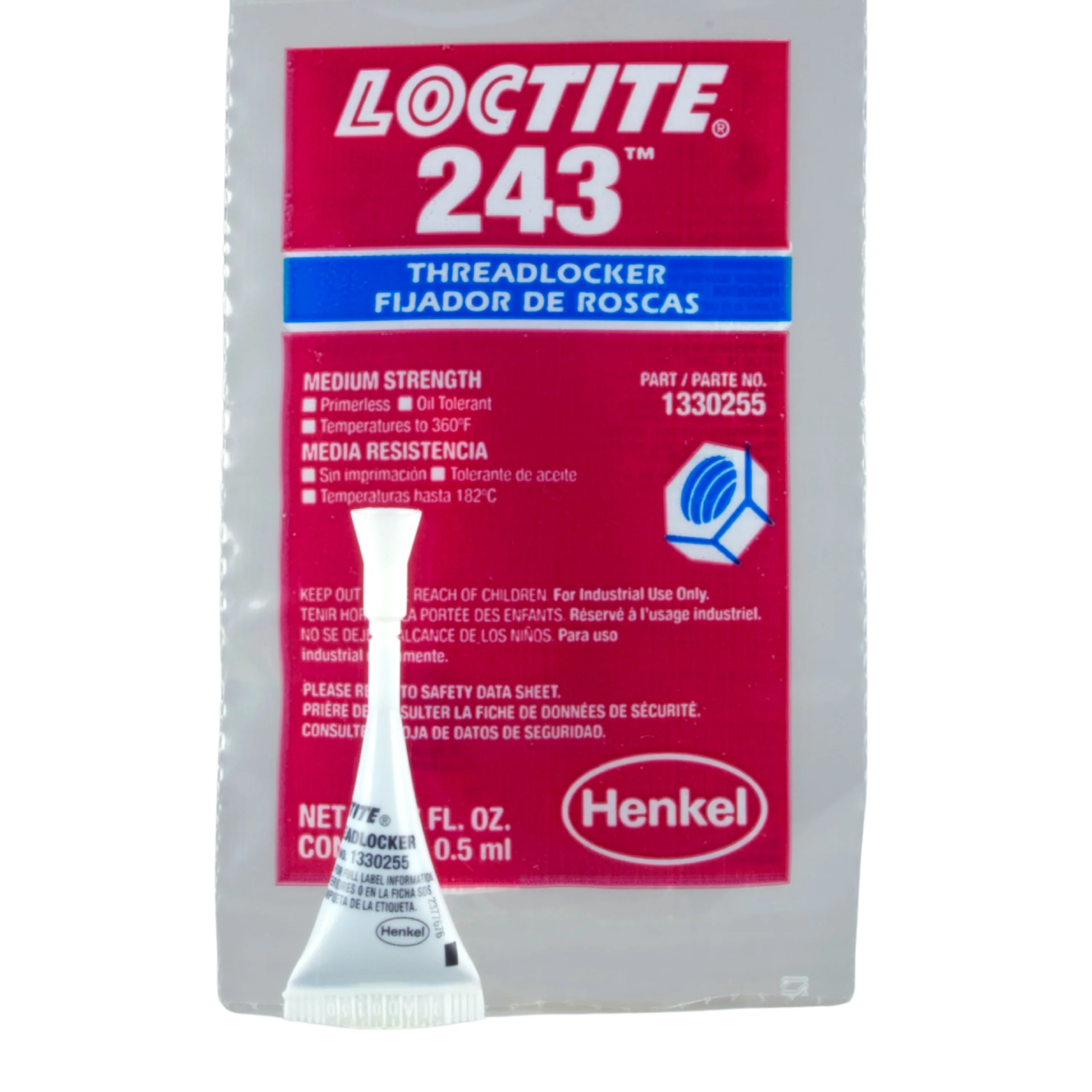 Loctite 243 Medium Strength Blue Threadlocker - Image 6
