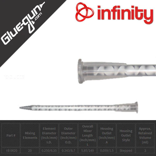 Bayonet Static Mixer for Standard 50ml Adhesive Cartridges - Image 5