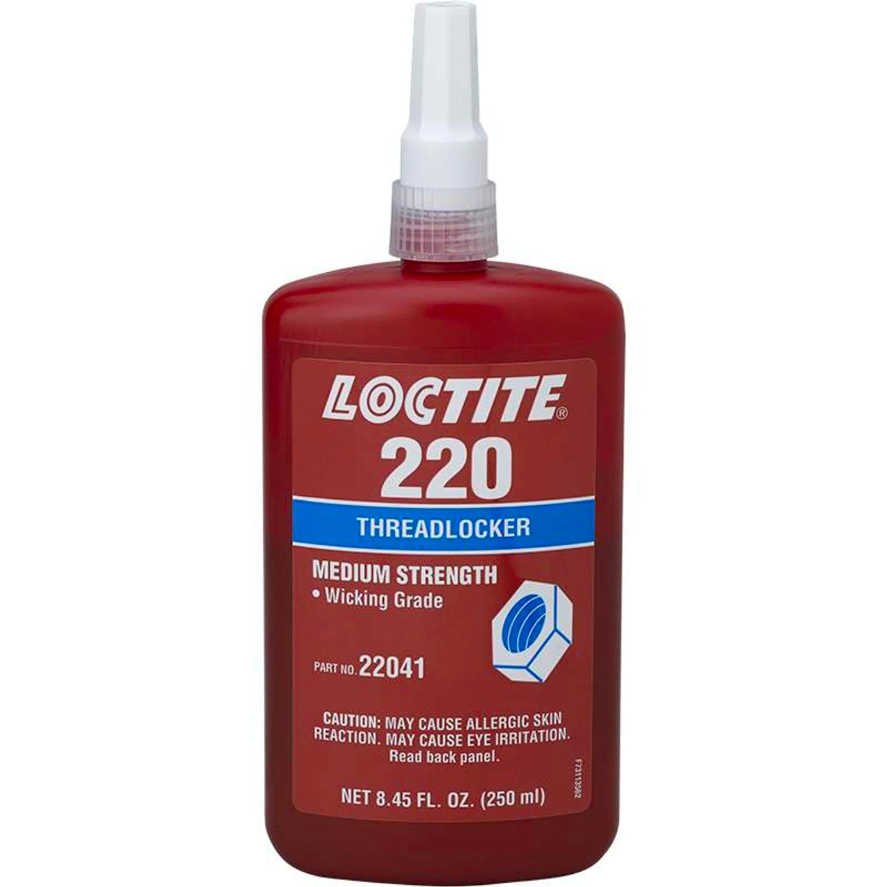 Loctite 220 Wicking Grade Low Strength Blue Threadlocker - Image 3